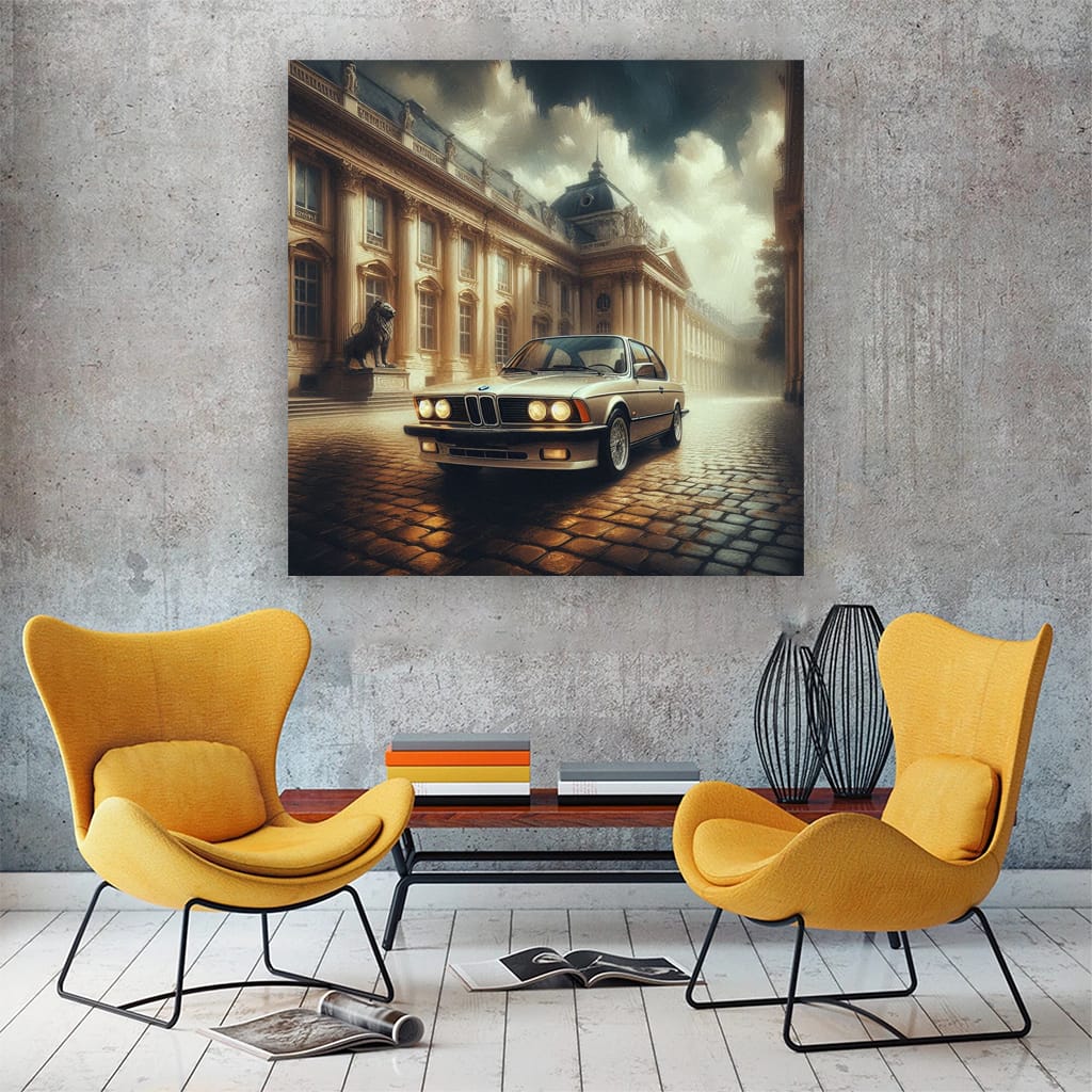 Bmw Series Old Luxu Wall Art