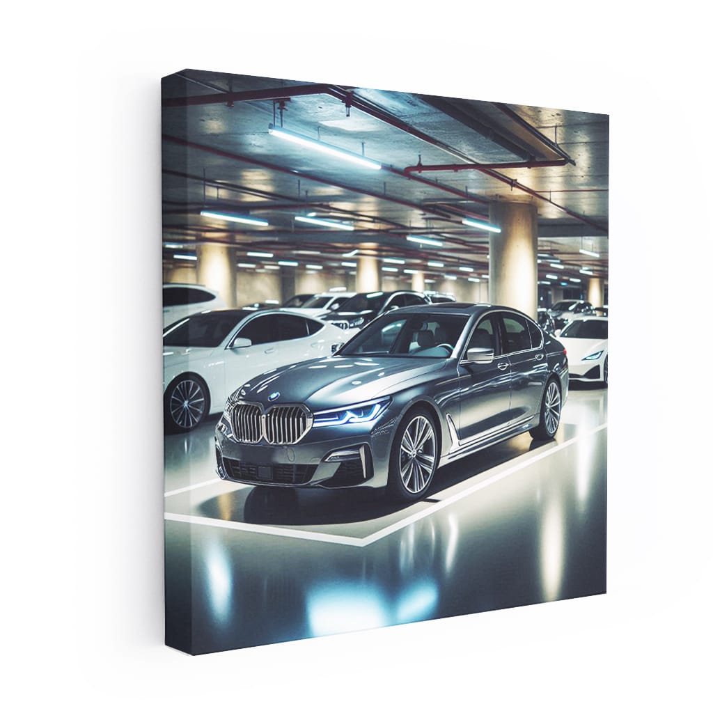 Bmw 7 Series Parki Wall Art