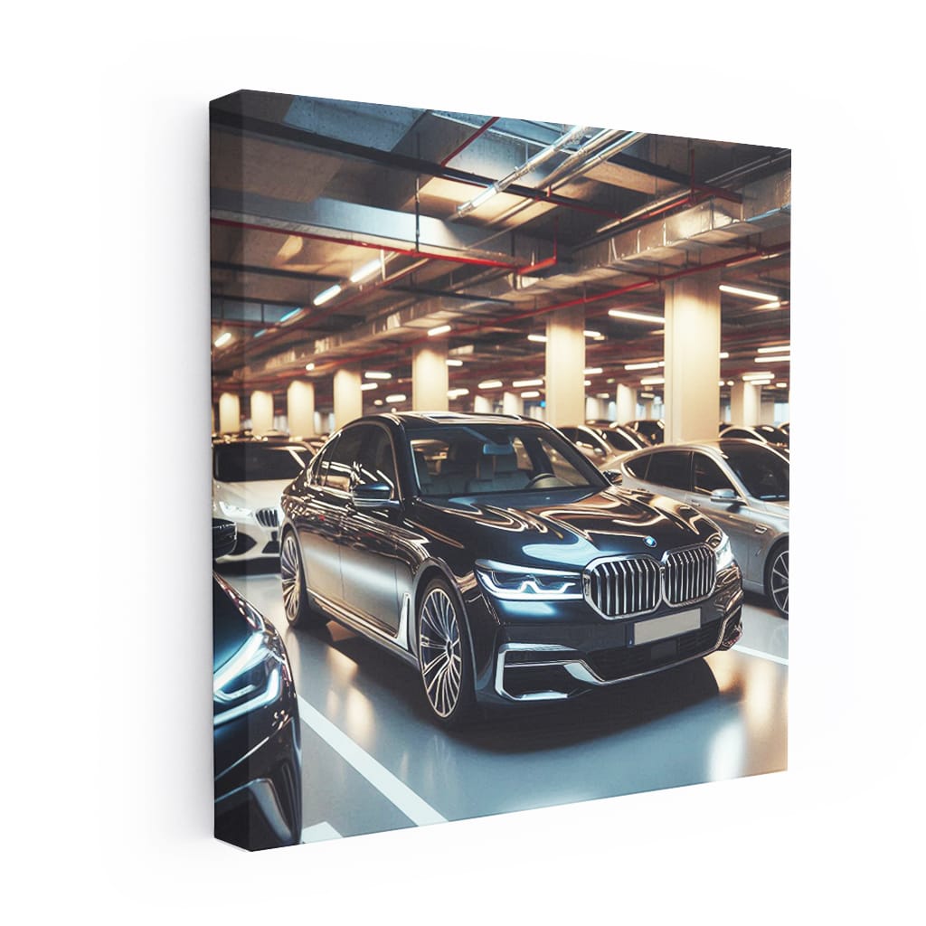 Bmw 7 Series Parking Wall Art