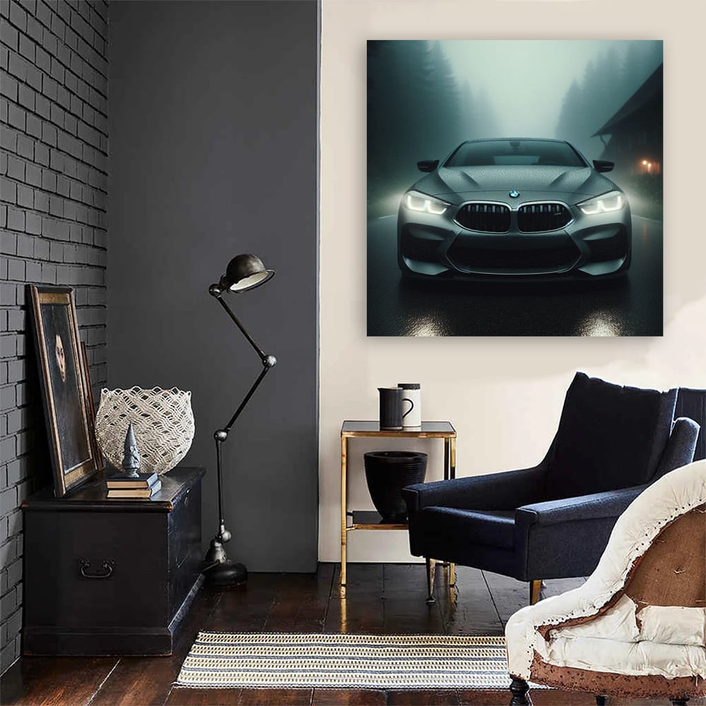 Bmw 8 G15 Fog Wall Art