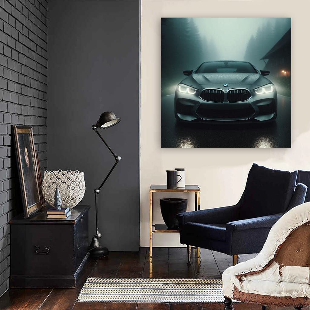 G15 BMW 8 Series in Fog - Elegance Meets Power