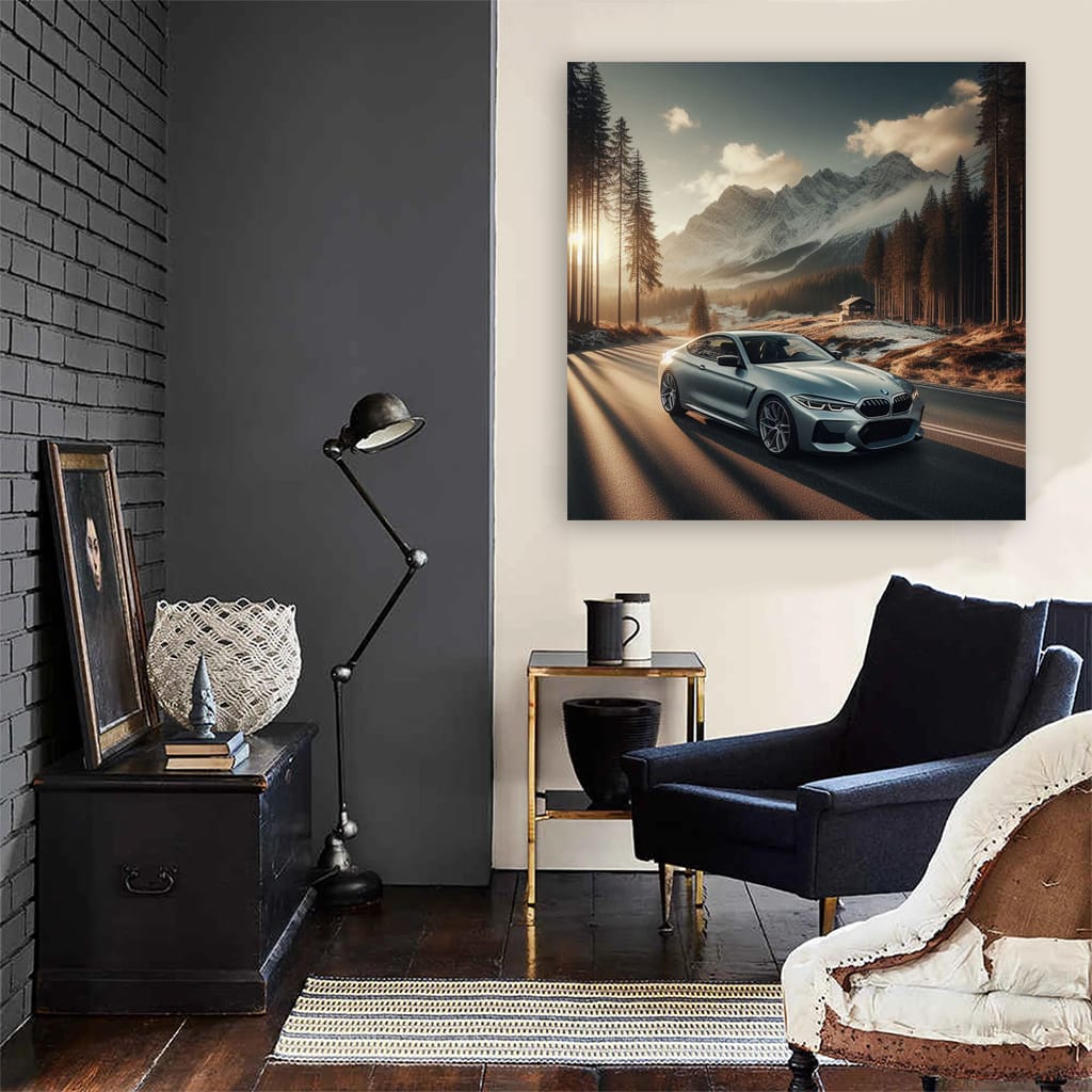 Bmw 8 G15 Mounta Wall Art