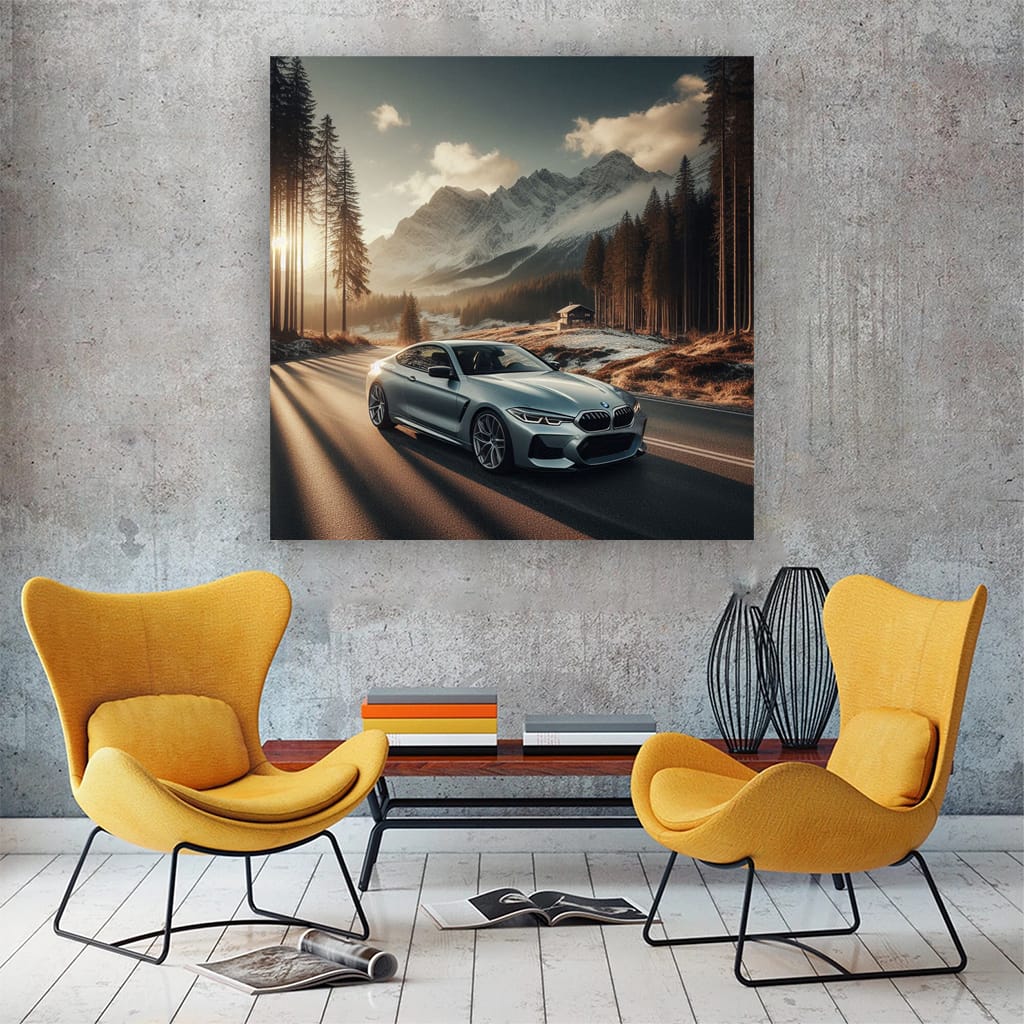 Bmw 8 G15 Mounta Wall Art