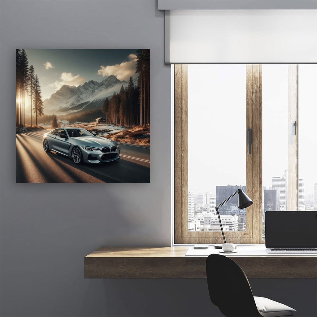 Bmw 8 G15 Mounta Wall Art