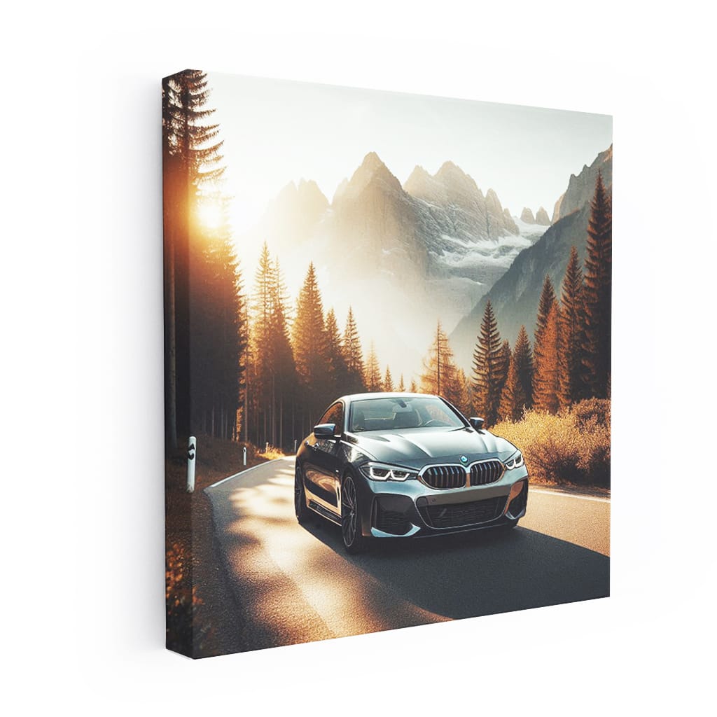 Bmw 8 G15 Mountain Wall Art