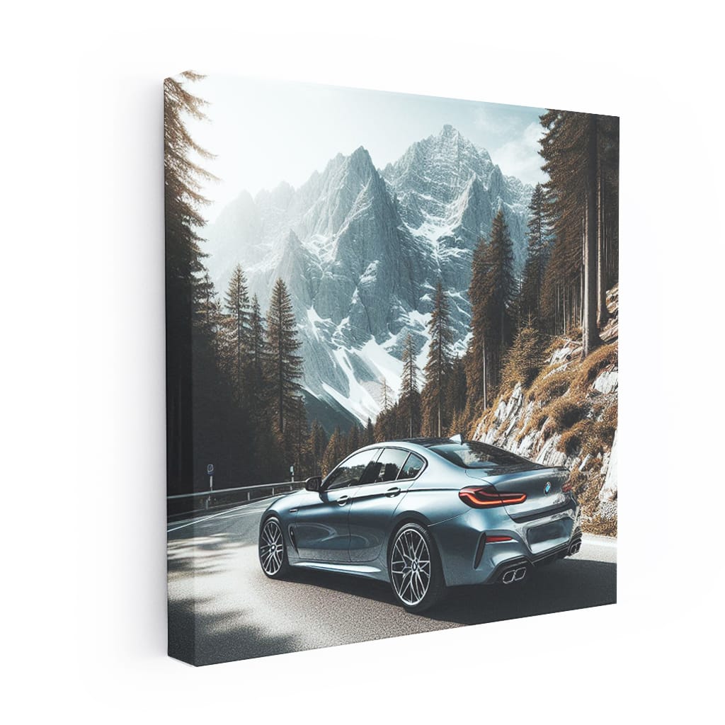 Bmw 8 G16 Mountain Wall Art