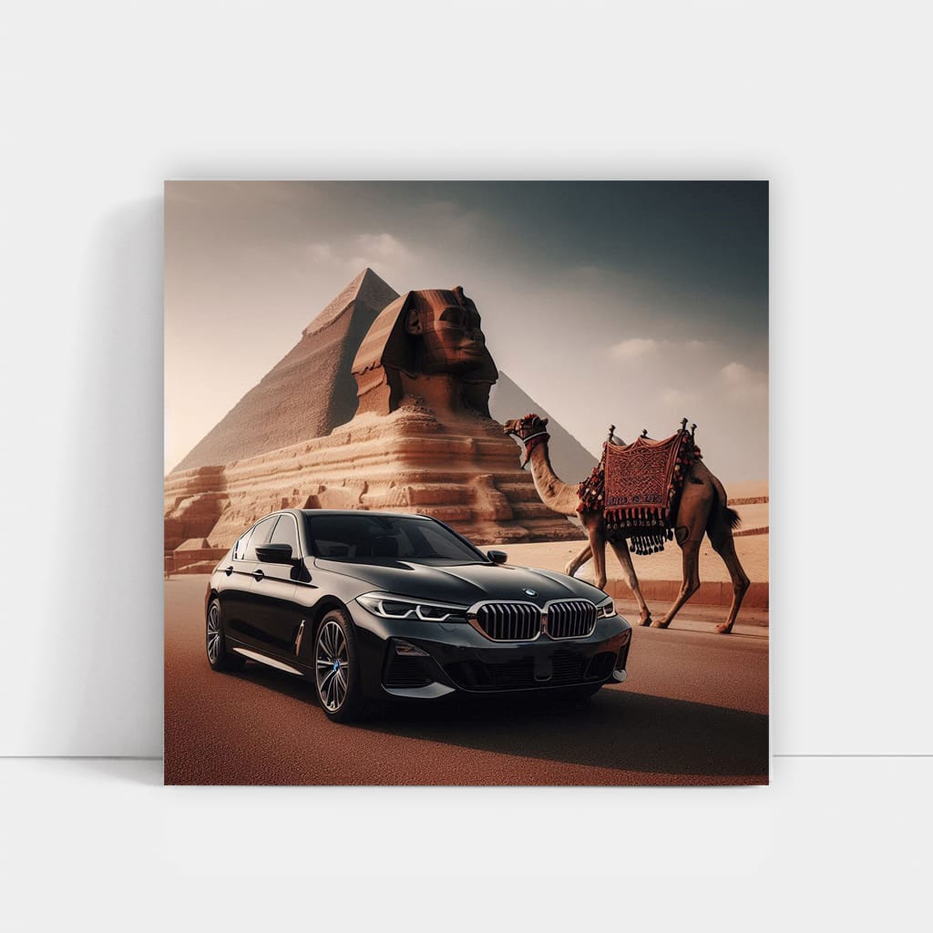 Stylish Black BMW in Egypt - Elegance Meets Performance
