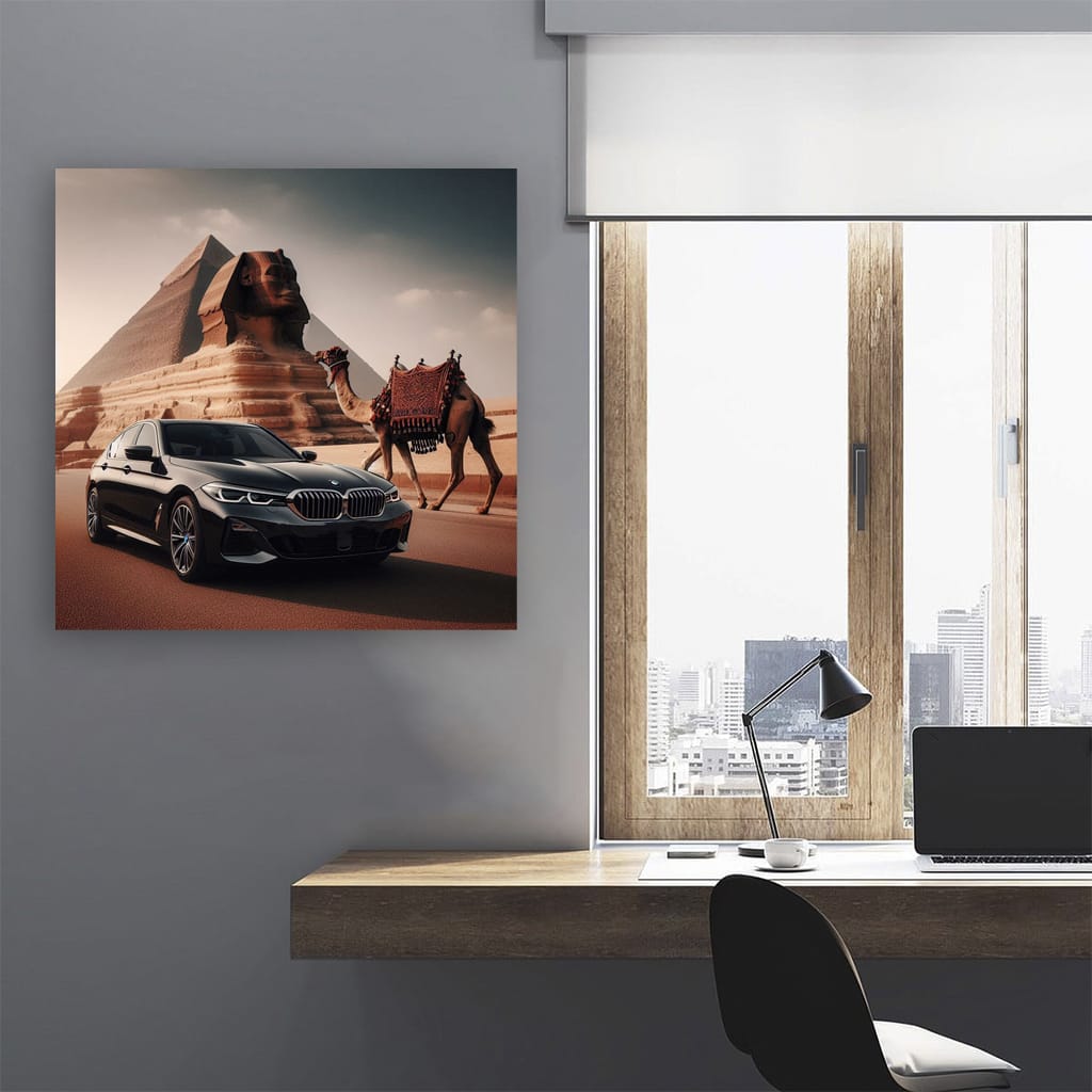 Stylish Black BMW in Egypt - Elegance Meets Performance