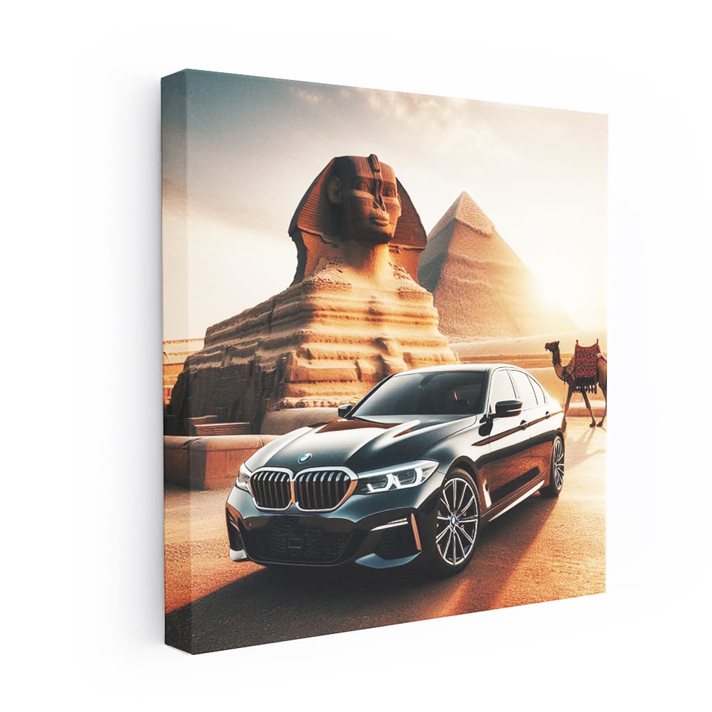 Bmw Black Egypt Wall Art