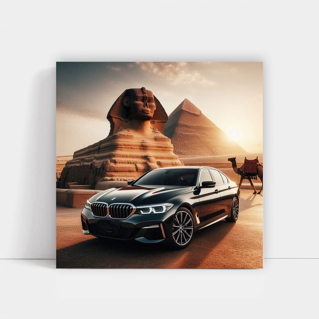BMW Black Egypt Luxury - Sleek Power and Elegance