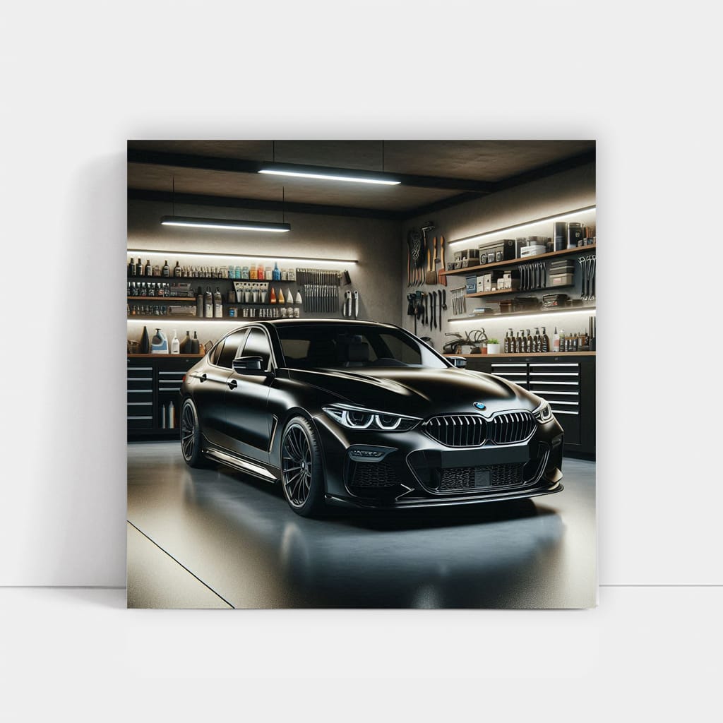 Bmw Black Gara Wall Art