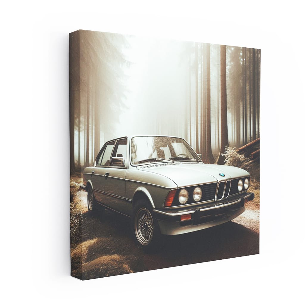 Bmw E28 Forest Wall Art