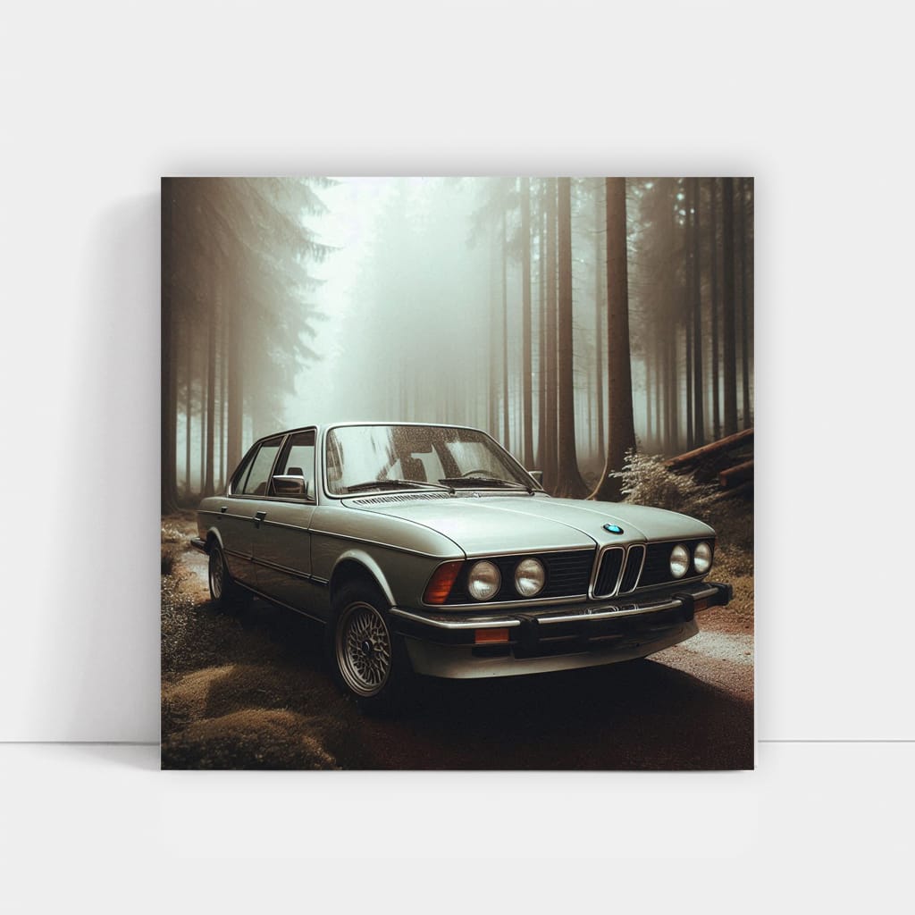 Bmw E28 Forest Wall Art