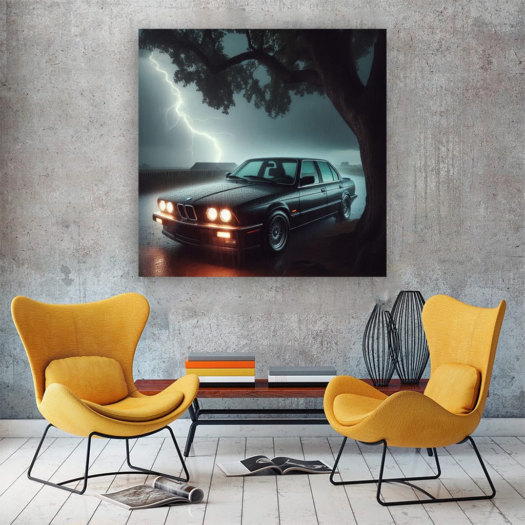 Bmw E30 Thundersto Wall Art