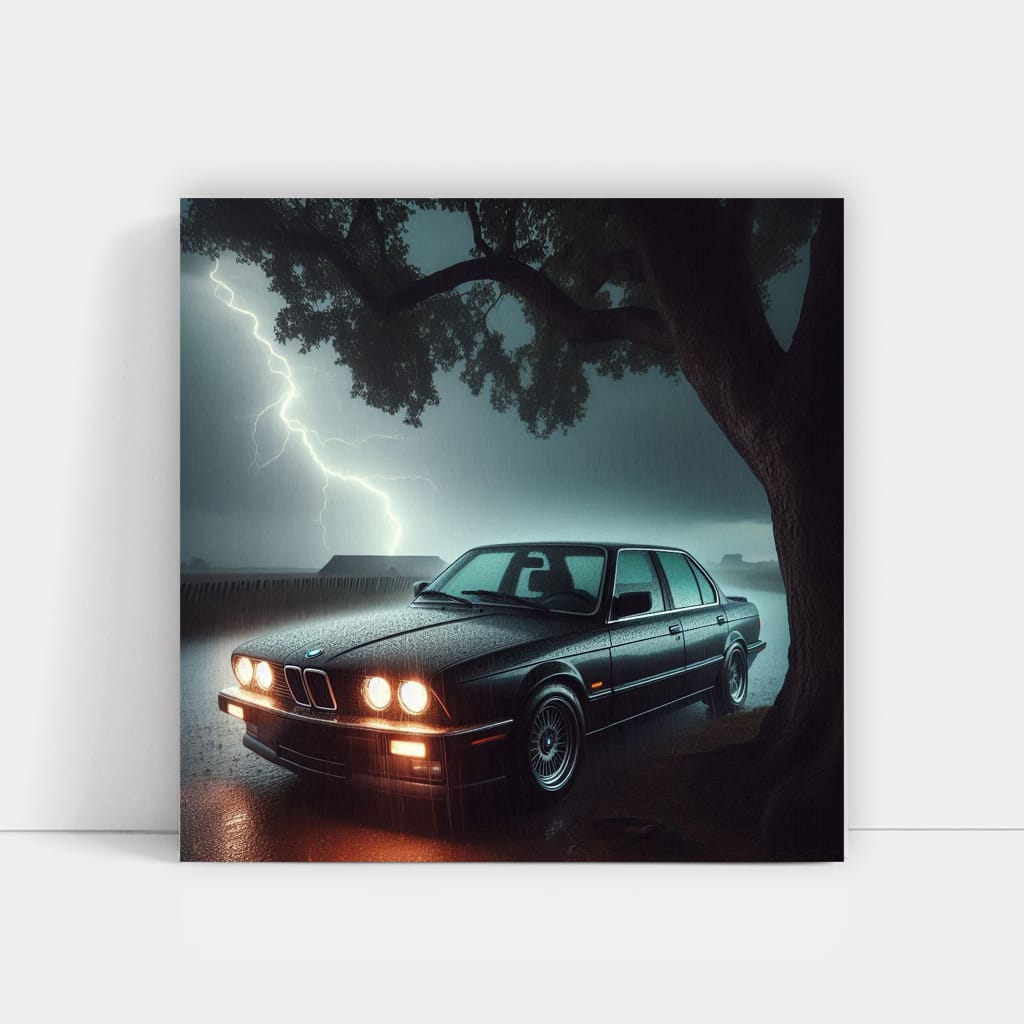 Bmw E30 Thundersto Wall Art