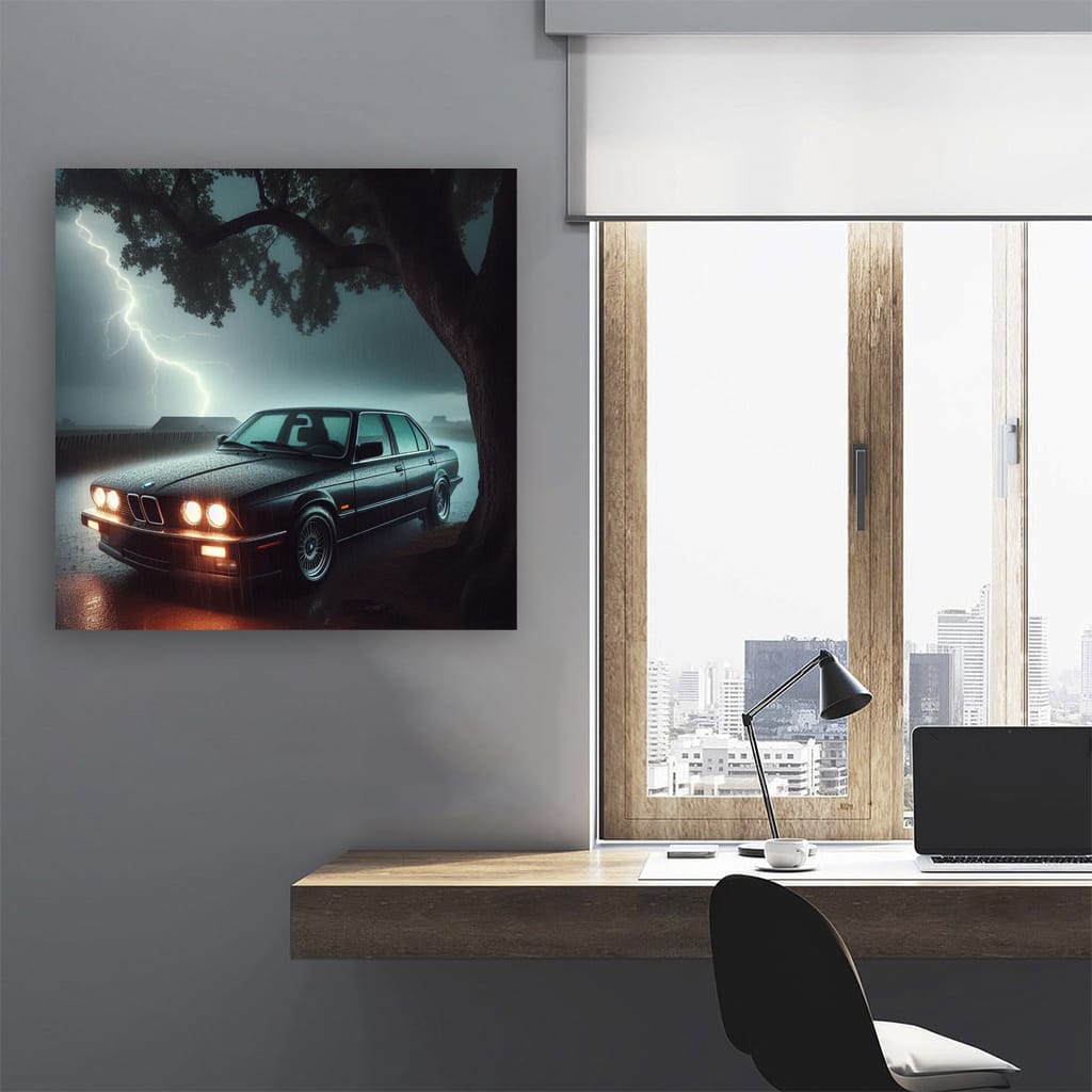 Bmw E30 Thundersto Wall Art