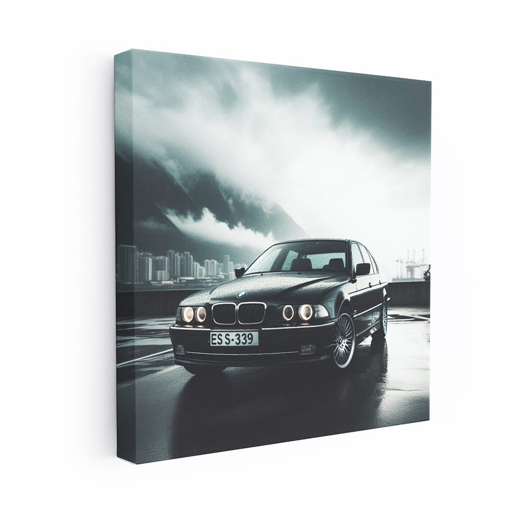 Bmw E39 Cloudy Weath Wall Art