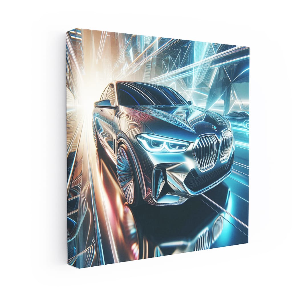 Bmw Future Absctra Wall Art