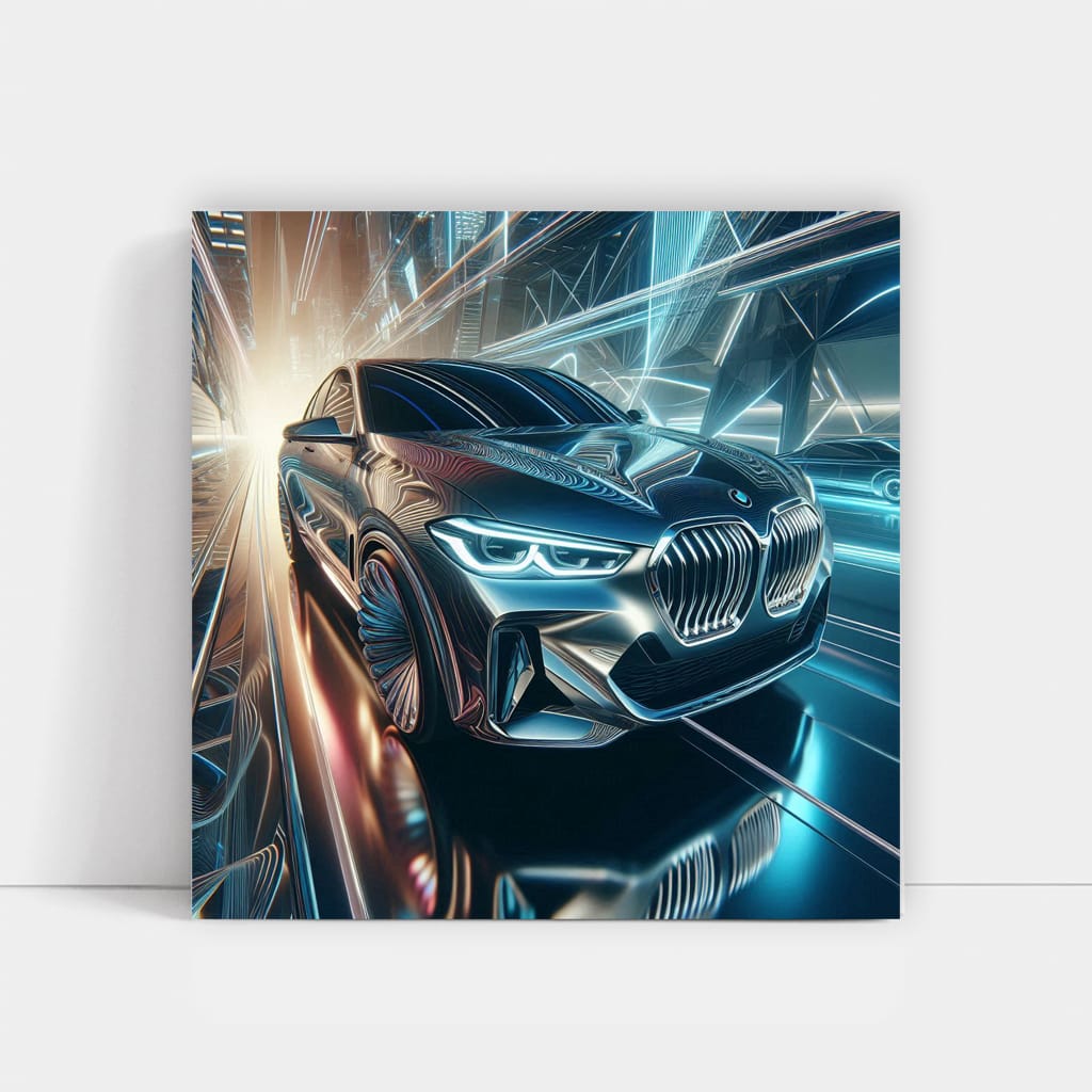 Bmw Future Absctra Wall Art