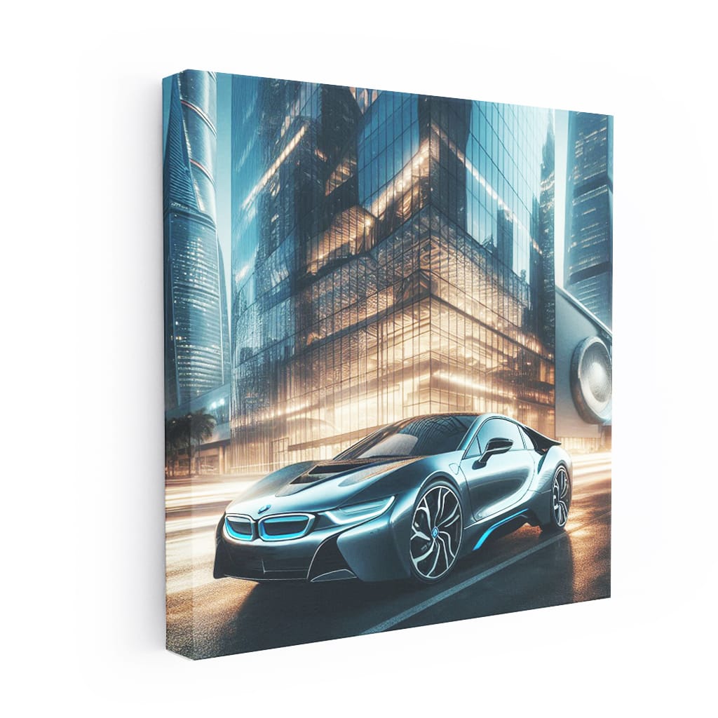 Bmw I8 Buildi Wall Art