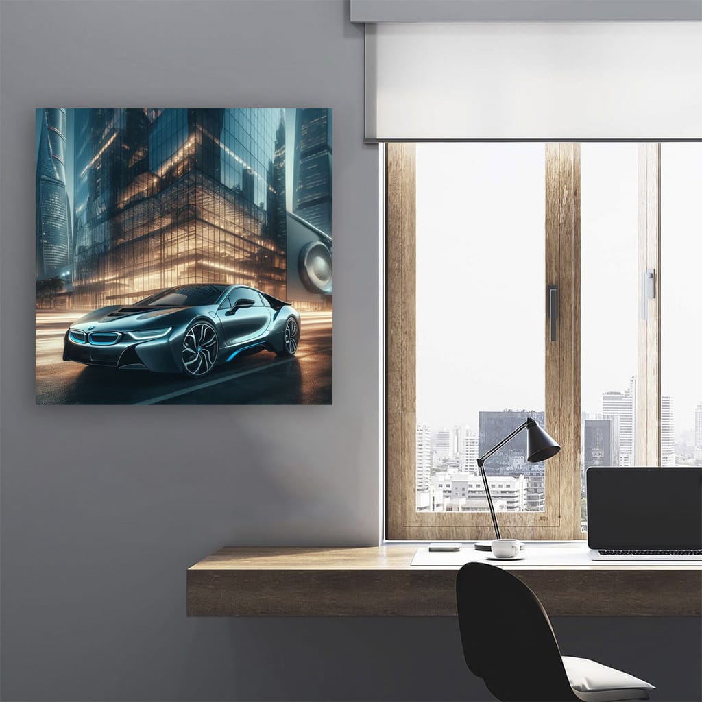 Bmw I8 Buildi Wall Art