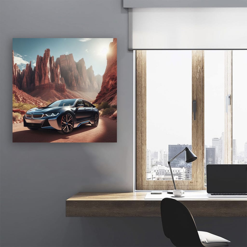 Bmw I8 Cany Wall Art