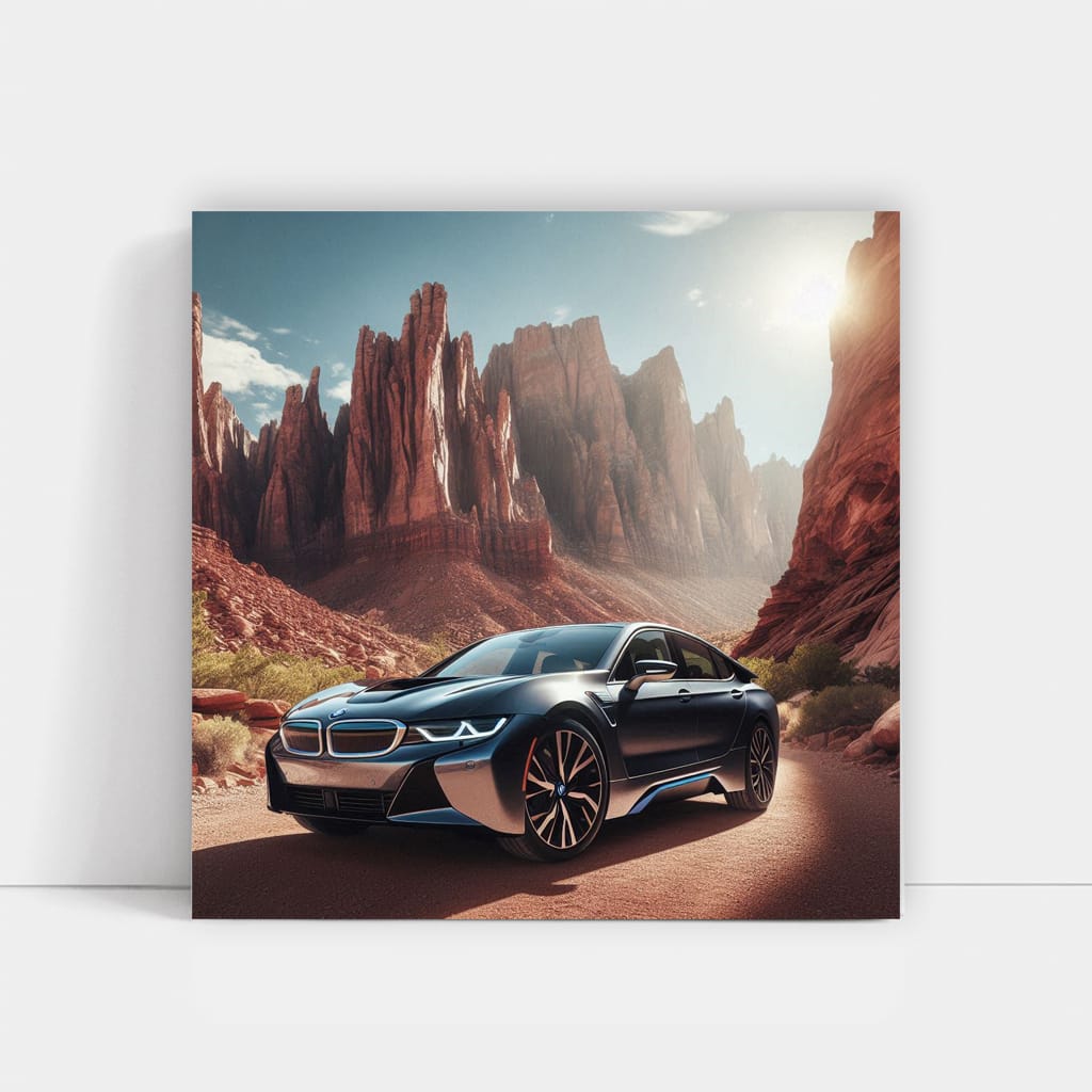 Bmw I8 Cany Wall Art