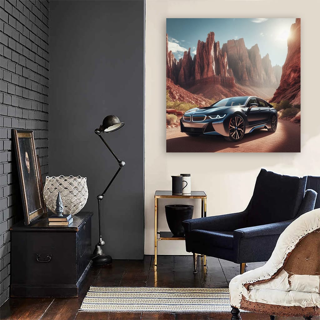 Bmw I8 Cany Wall Art