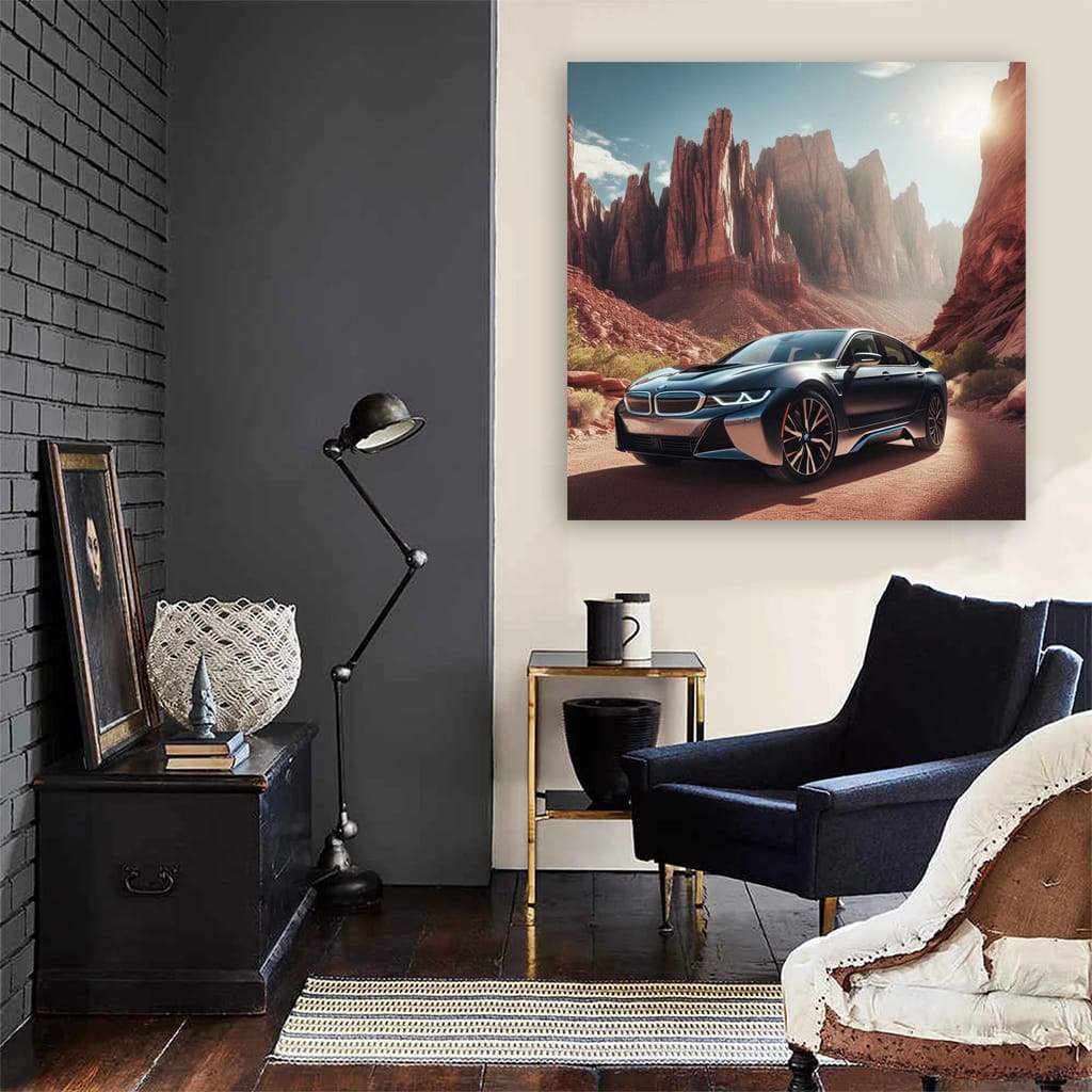 BMW i8 Canyon Adventure - Futuristic Hybrid Powerhouse