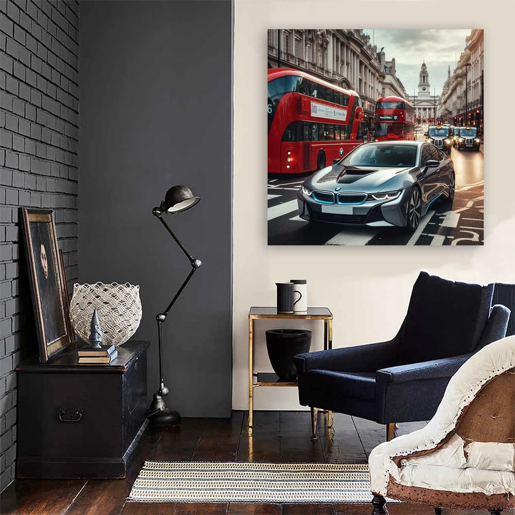 BMW i8 in London - Futuristic Elegance on Wheels