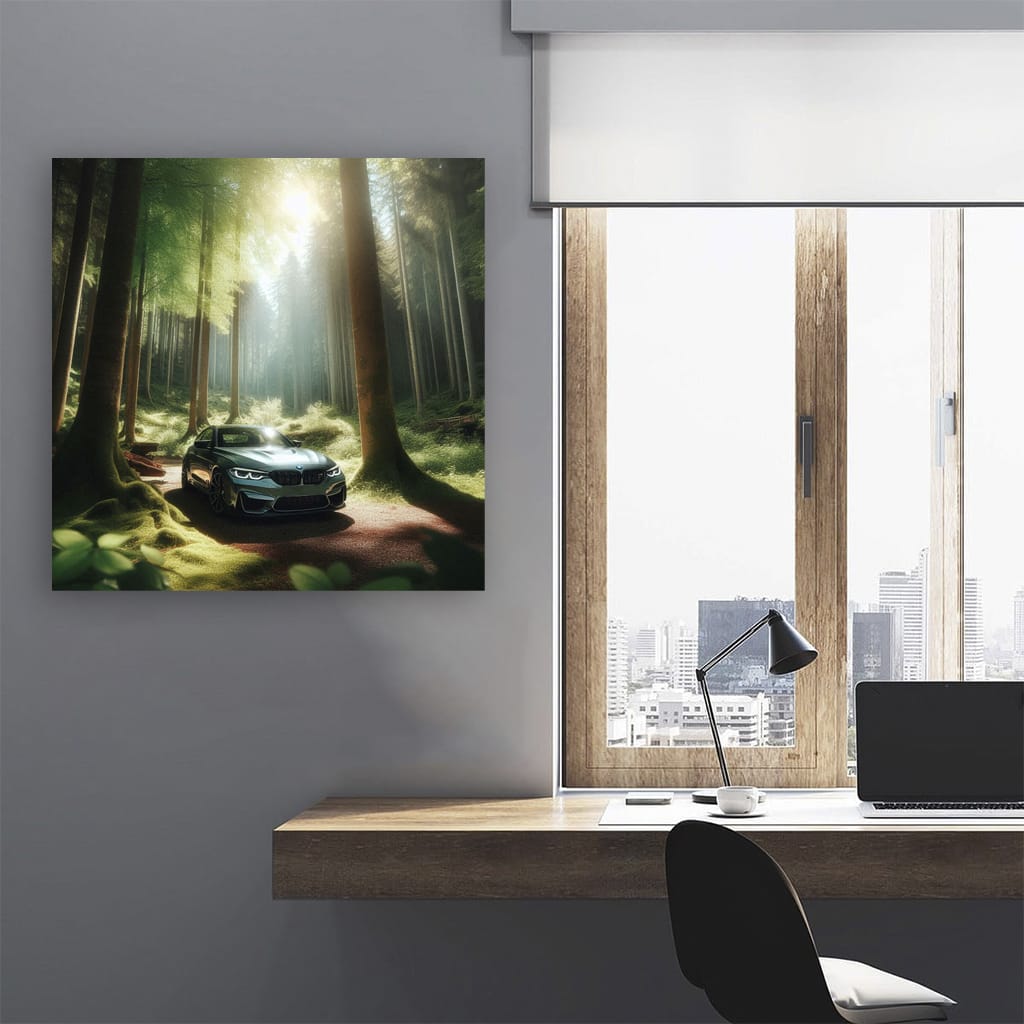 BMW M2 in Forest - Agile and Powerful Performance