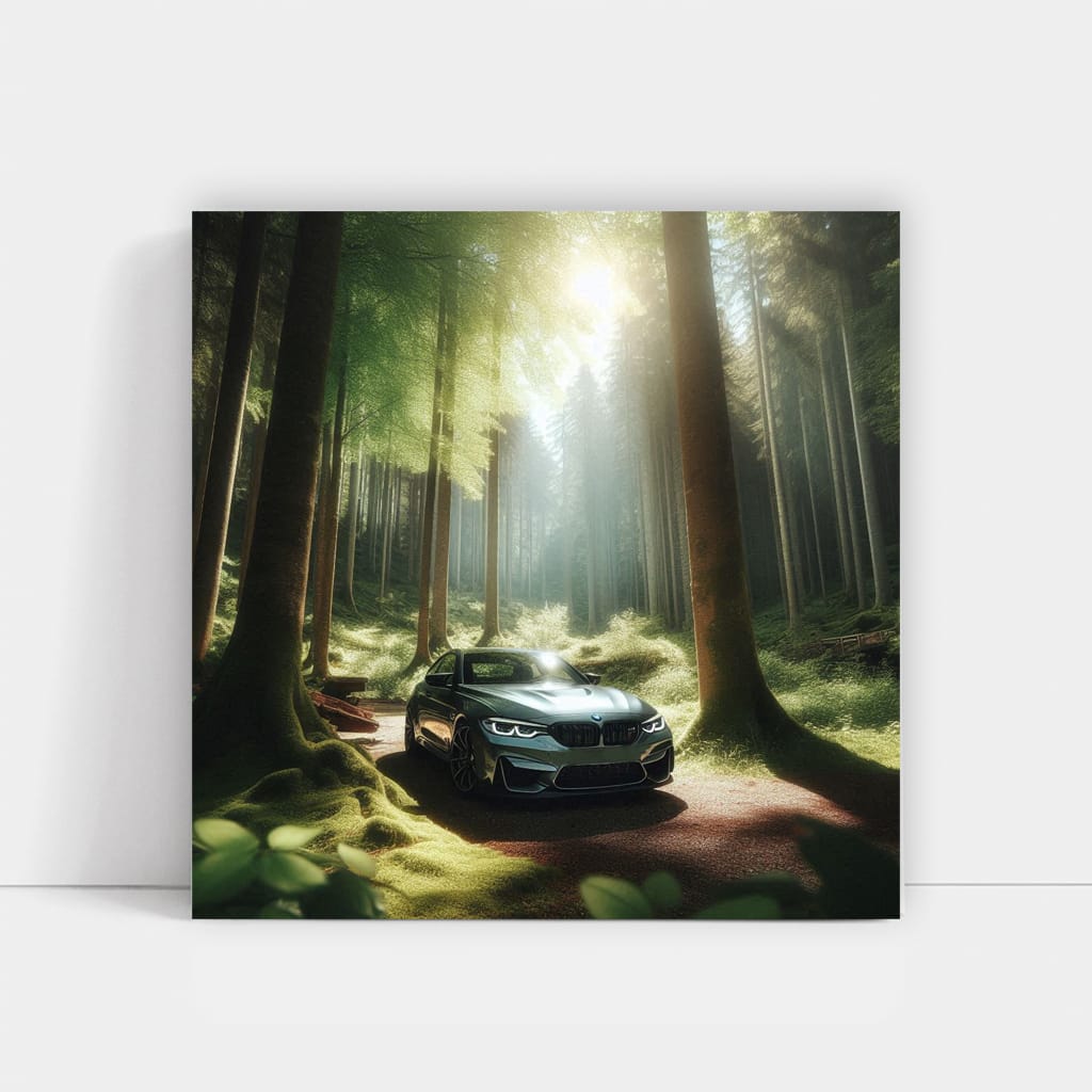 BMW M2 in Forest - Agile and Powerful Performance