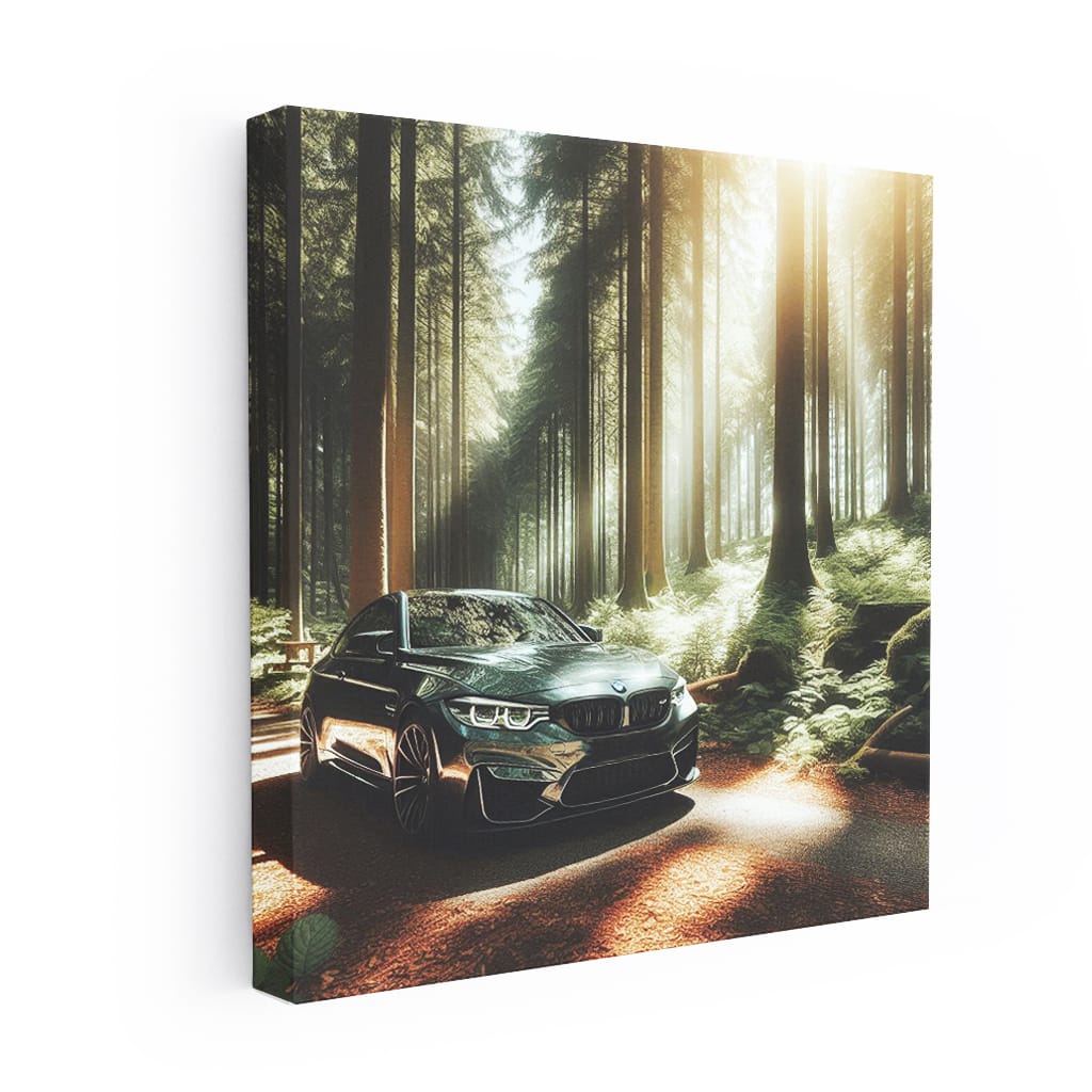 Bmw M2 Forest Wall Art