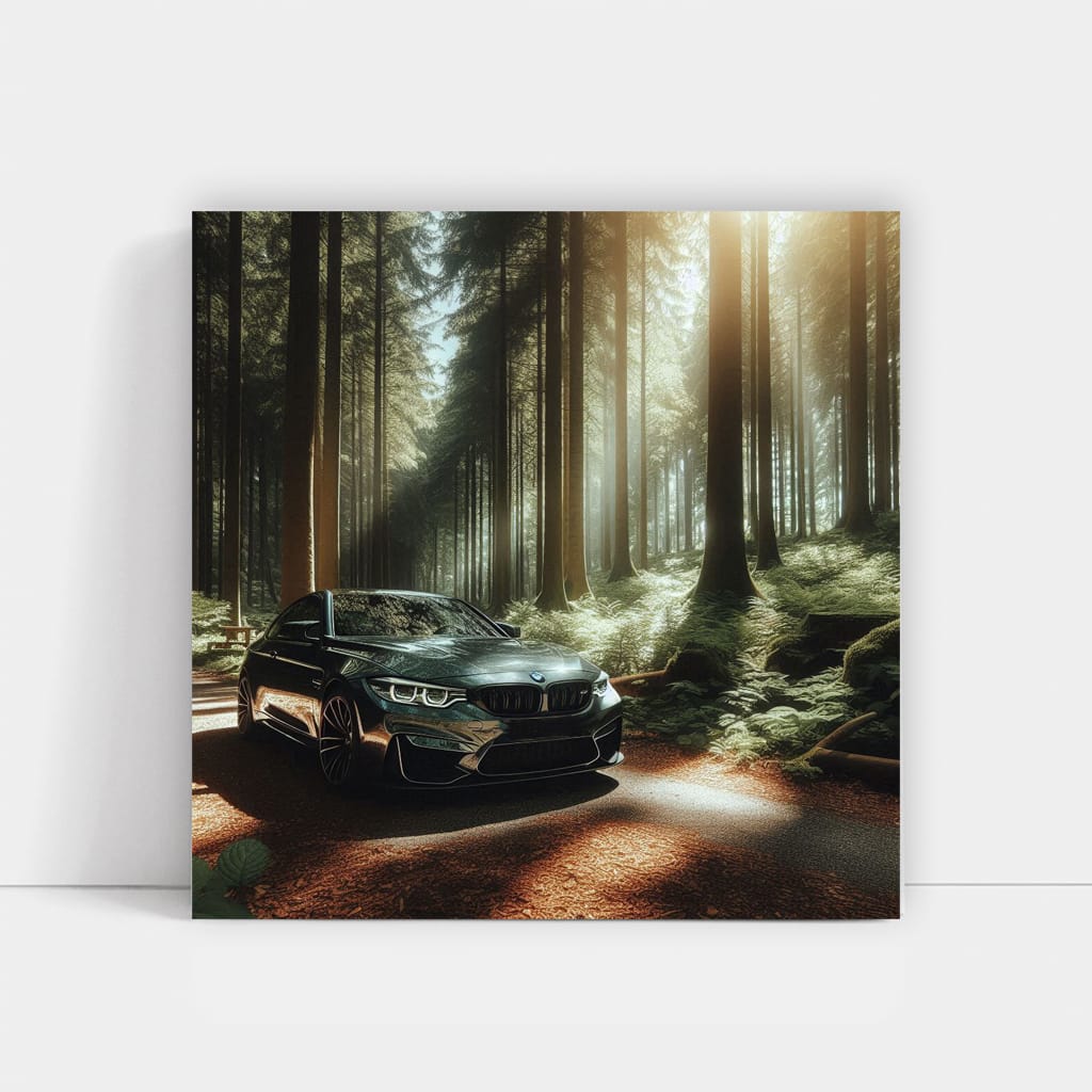 Bmw M2 Forest Wall Art