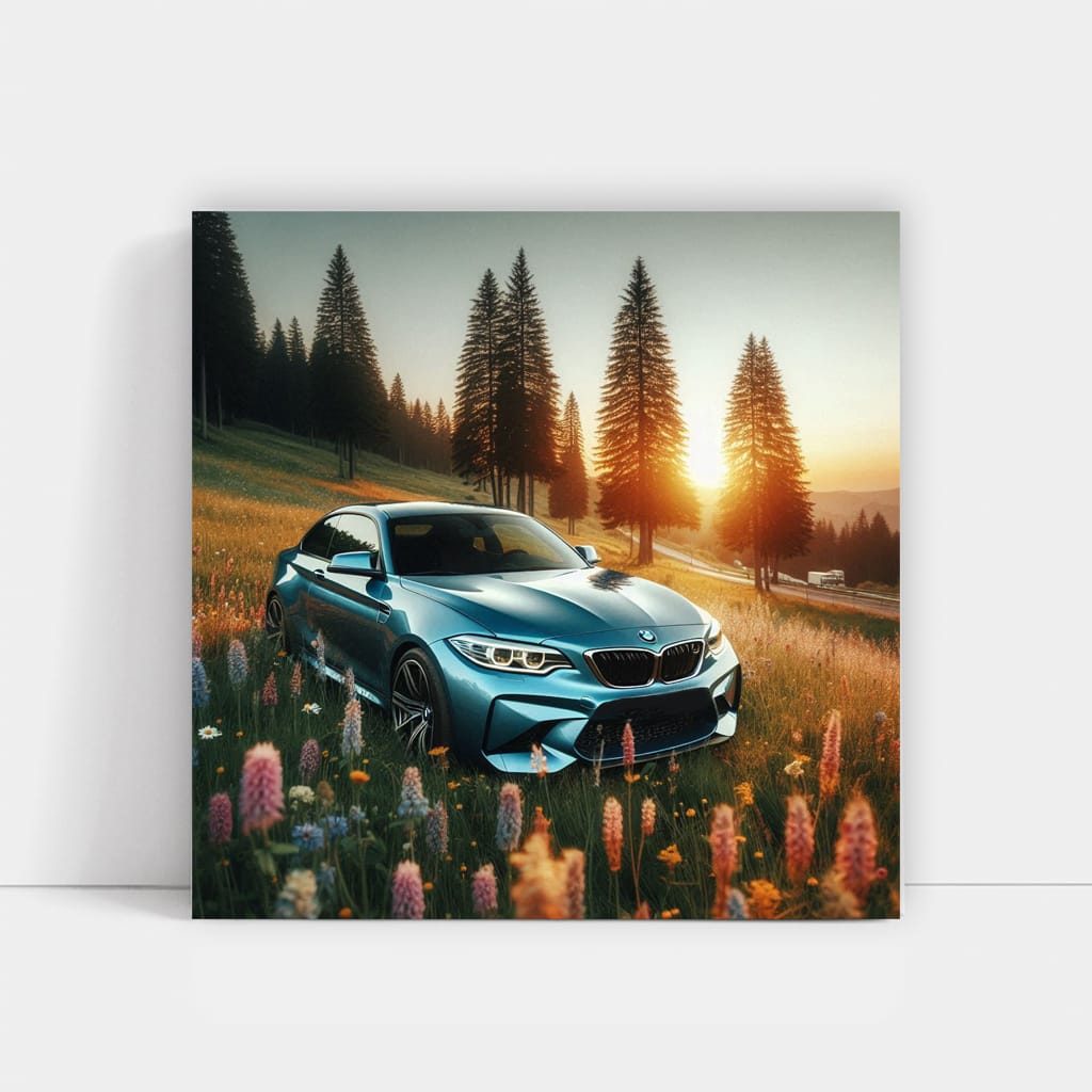 Bmw M2 Nature Wall Art