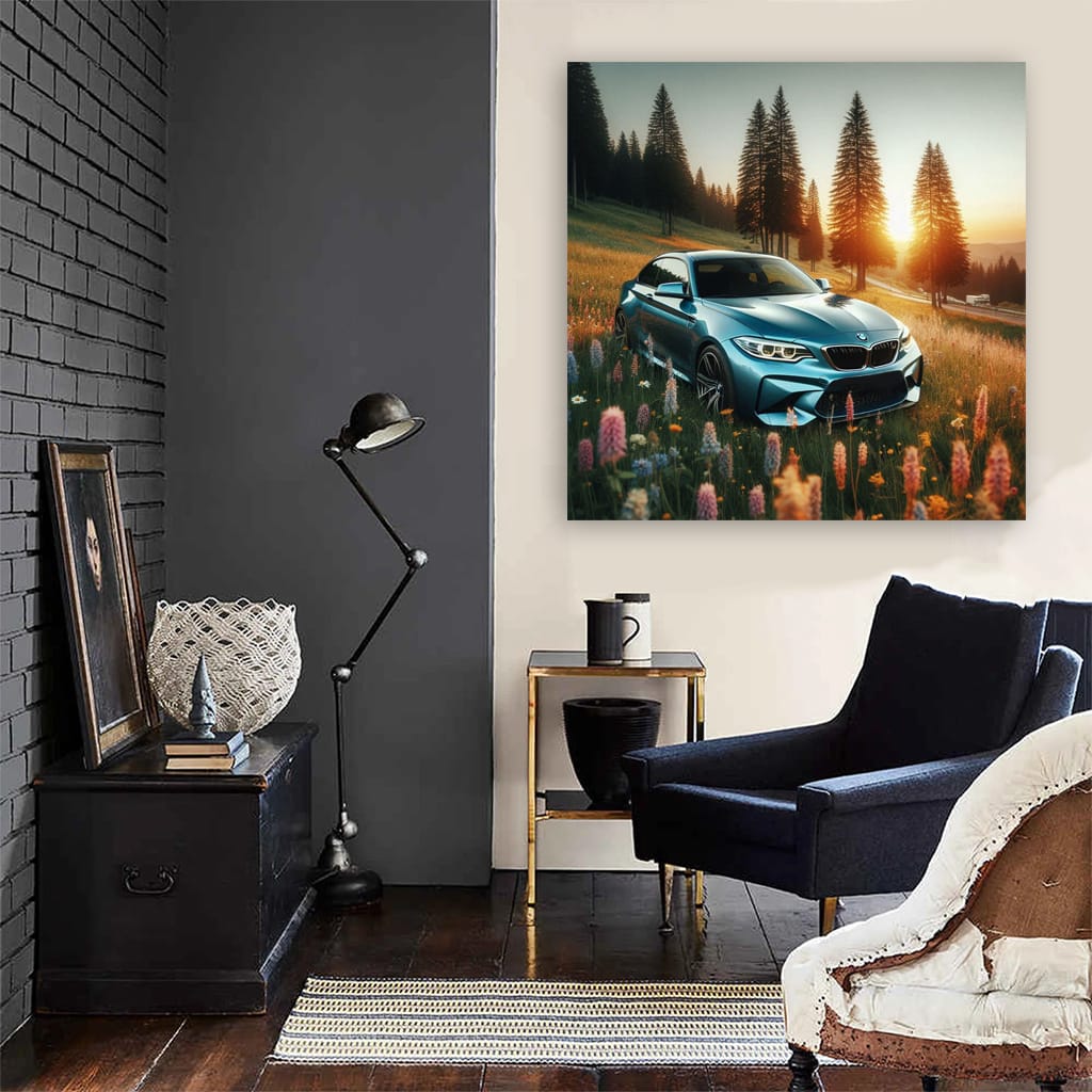 Bmw M2 Nature Wall Art