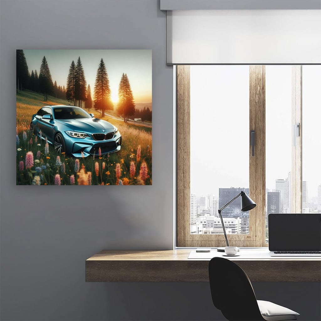 Bmw M2 Nature Wall Art