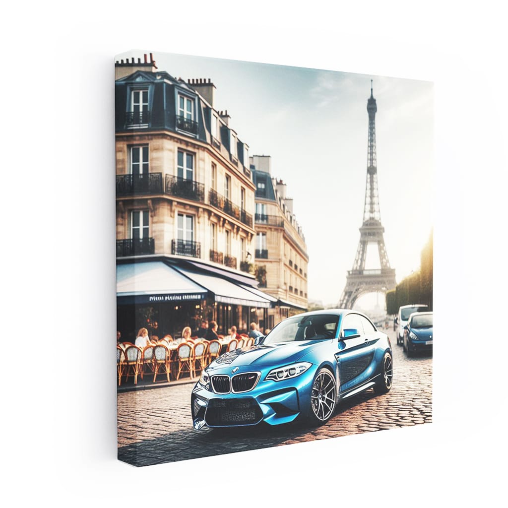 Bmw M2 Paris Wall Art