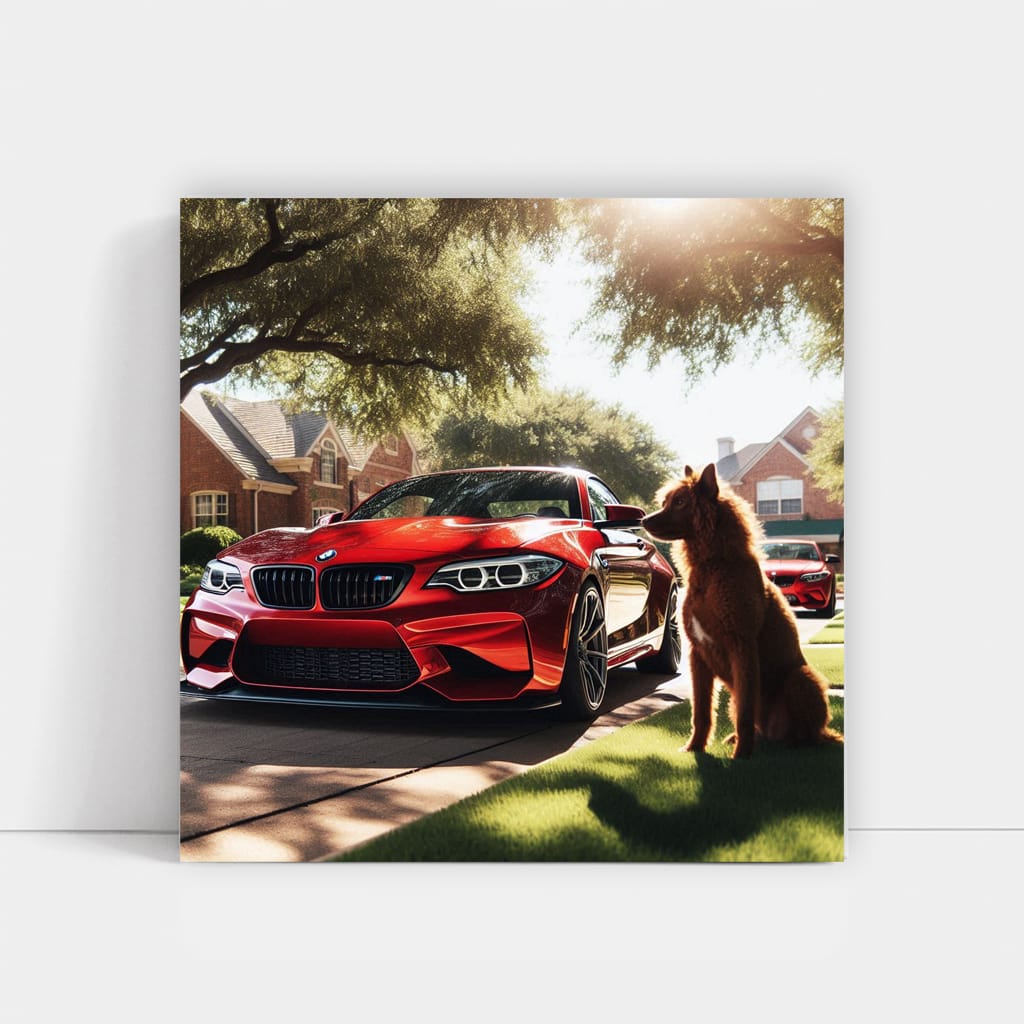 Bmw M2 Parki Wall Art