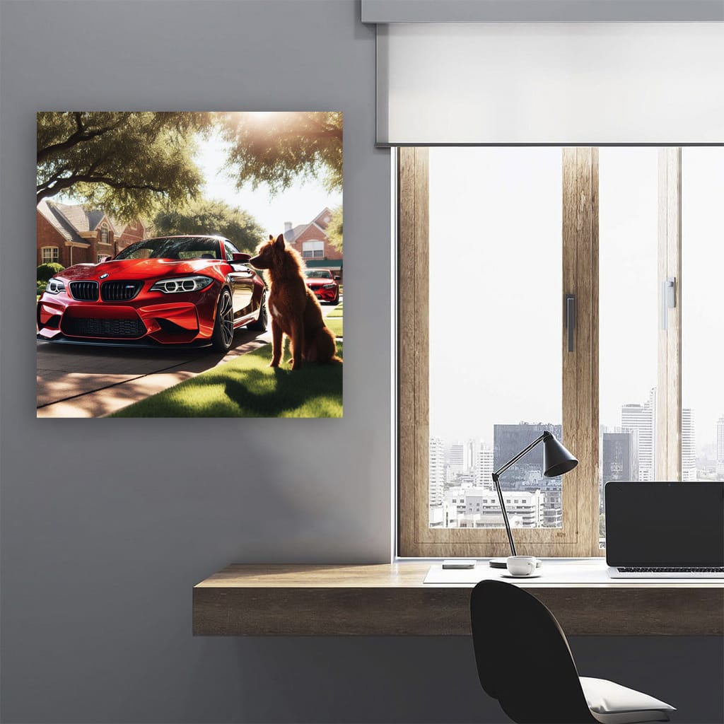 Bmw M2 Parki Wall Art