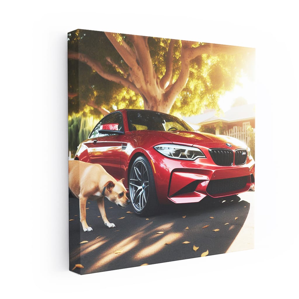 Bmw M2 Parking Wall Art