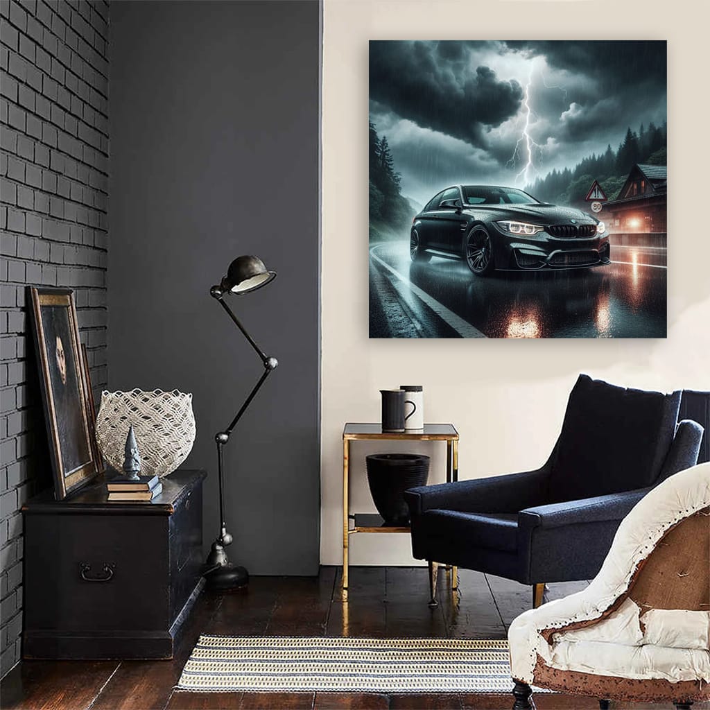 BMW M4 Black Thunderstorm - Power Meets Elegance