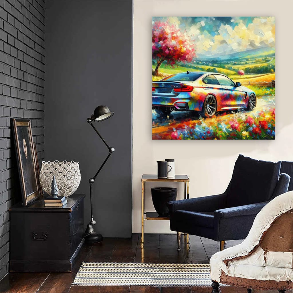 BMW M4 F80 Impressionism - Fusion of Art and Speed