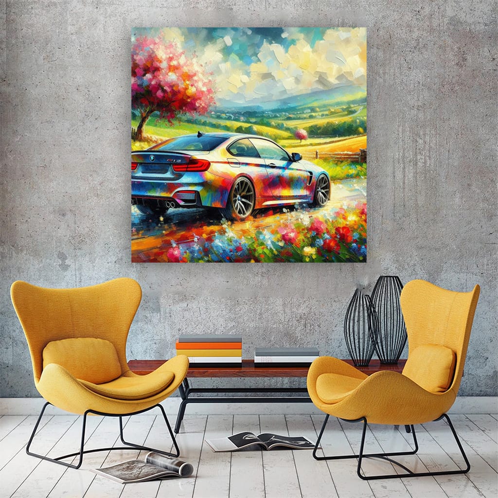 Bmw M4 F80 Impressioni Wall Art