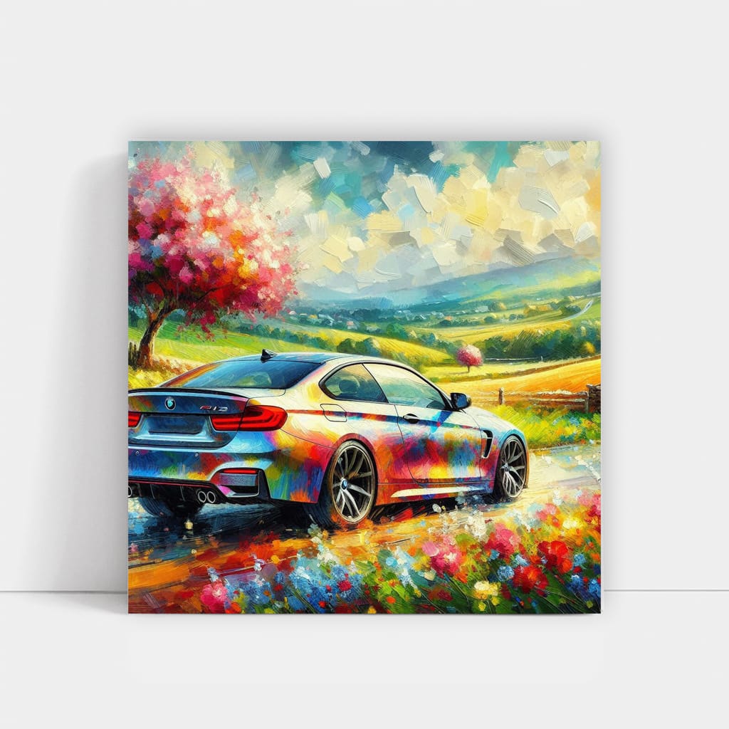 BMW M4 F80 Impressionism - Fusion of Art and Speed