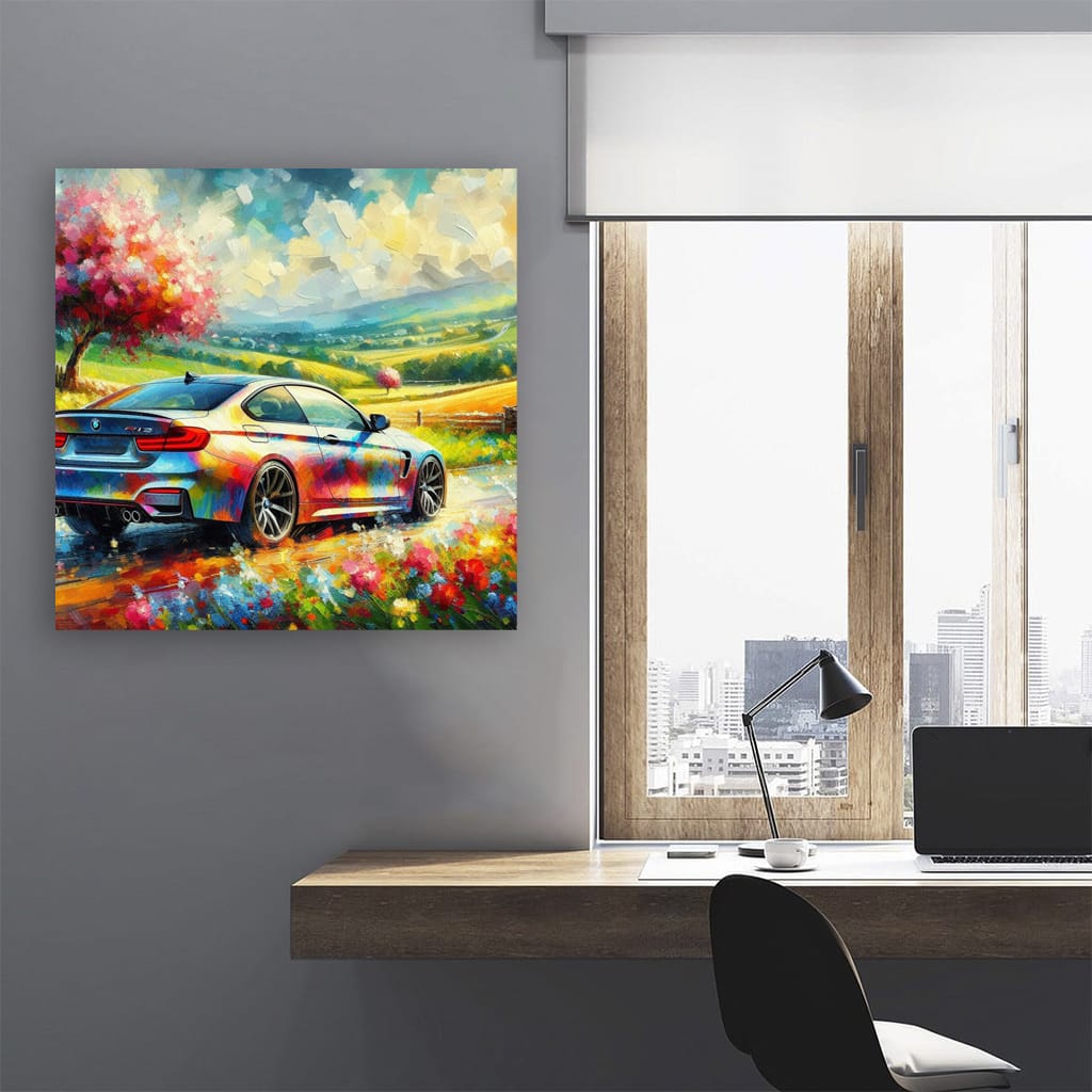 BMW M4 F80 Impressionism - Fusion of Art and Speed