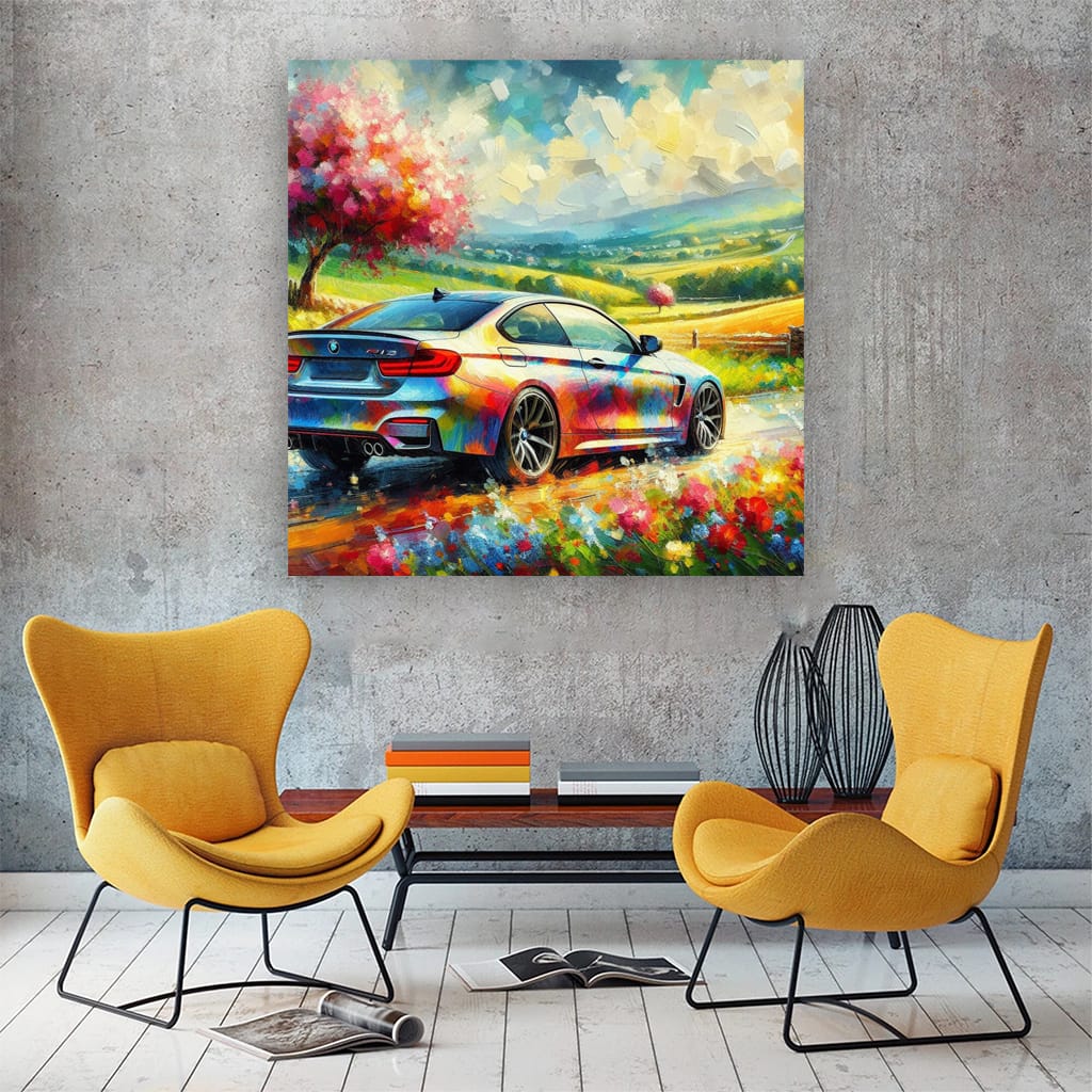 BMW M4 F80 Impressionism - Fusion of Art and Speed