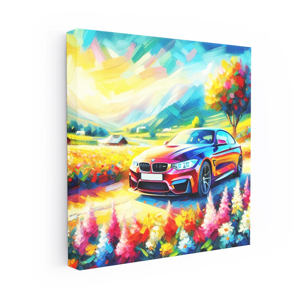 Bmw M4 F80 Impressionism Wall Art