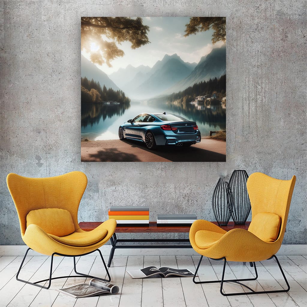 Bmw M4 La Wall Art