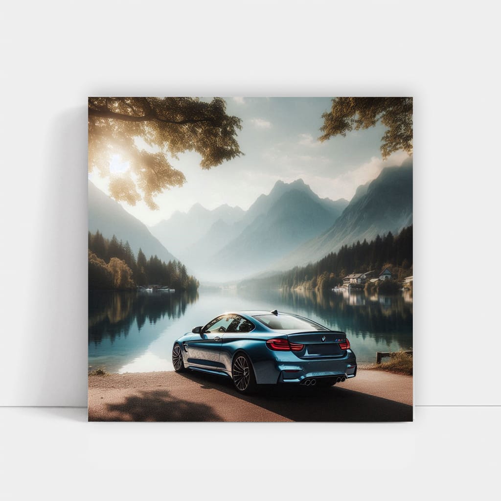 Bmw M4 La Wall Art